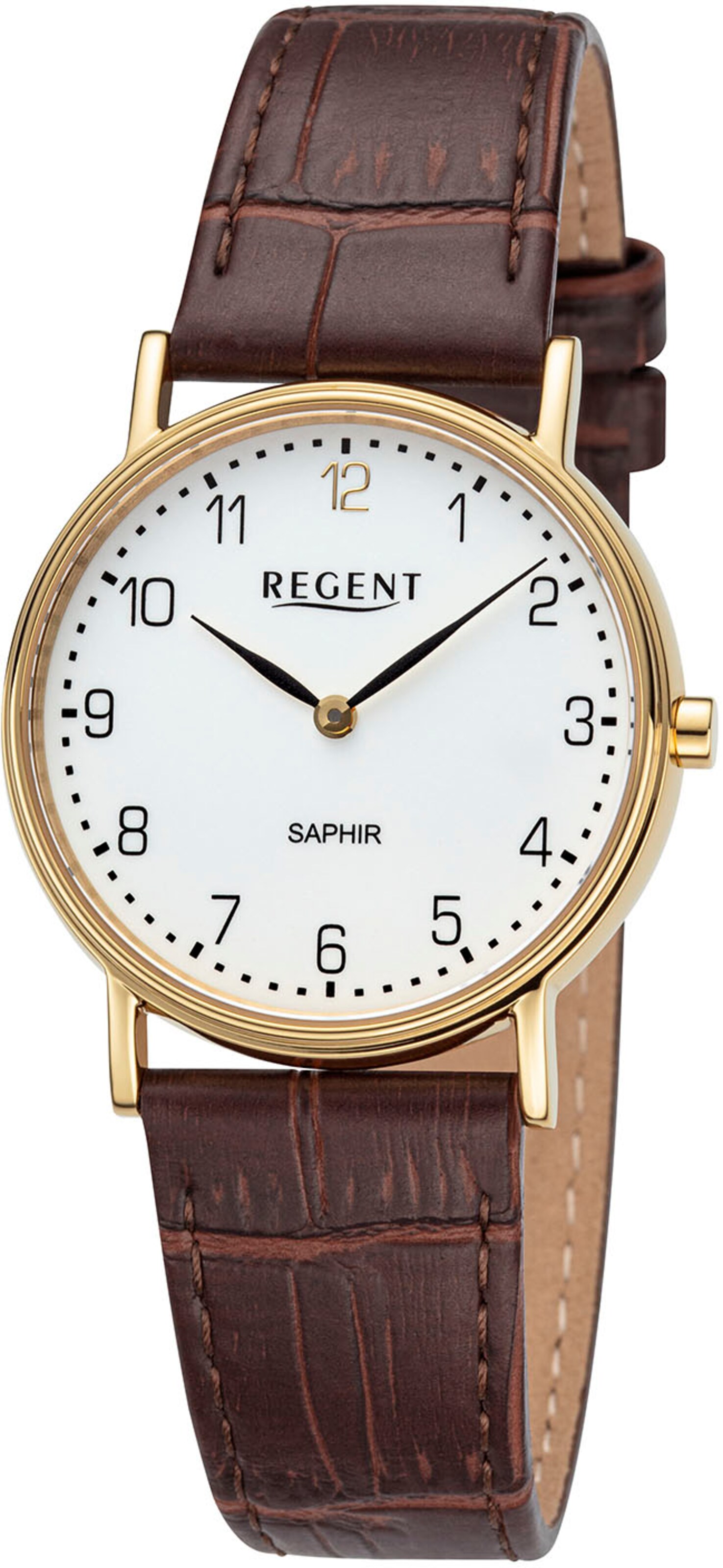 REGENT Analoguhr in Braun ABOUT YOU
