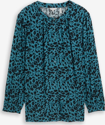 Tom Tailor Women + Bluse in Grün: Vorderseite