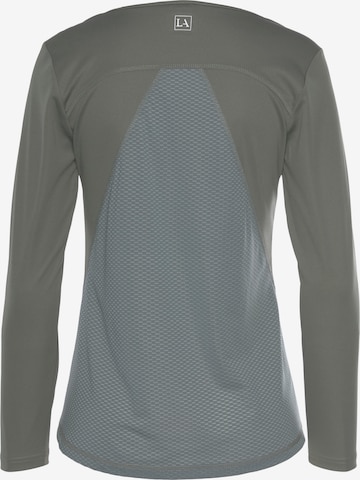 LASCANA ACTIVE Функционална тениска в сиво