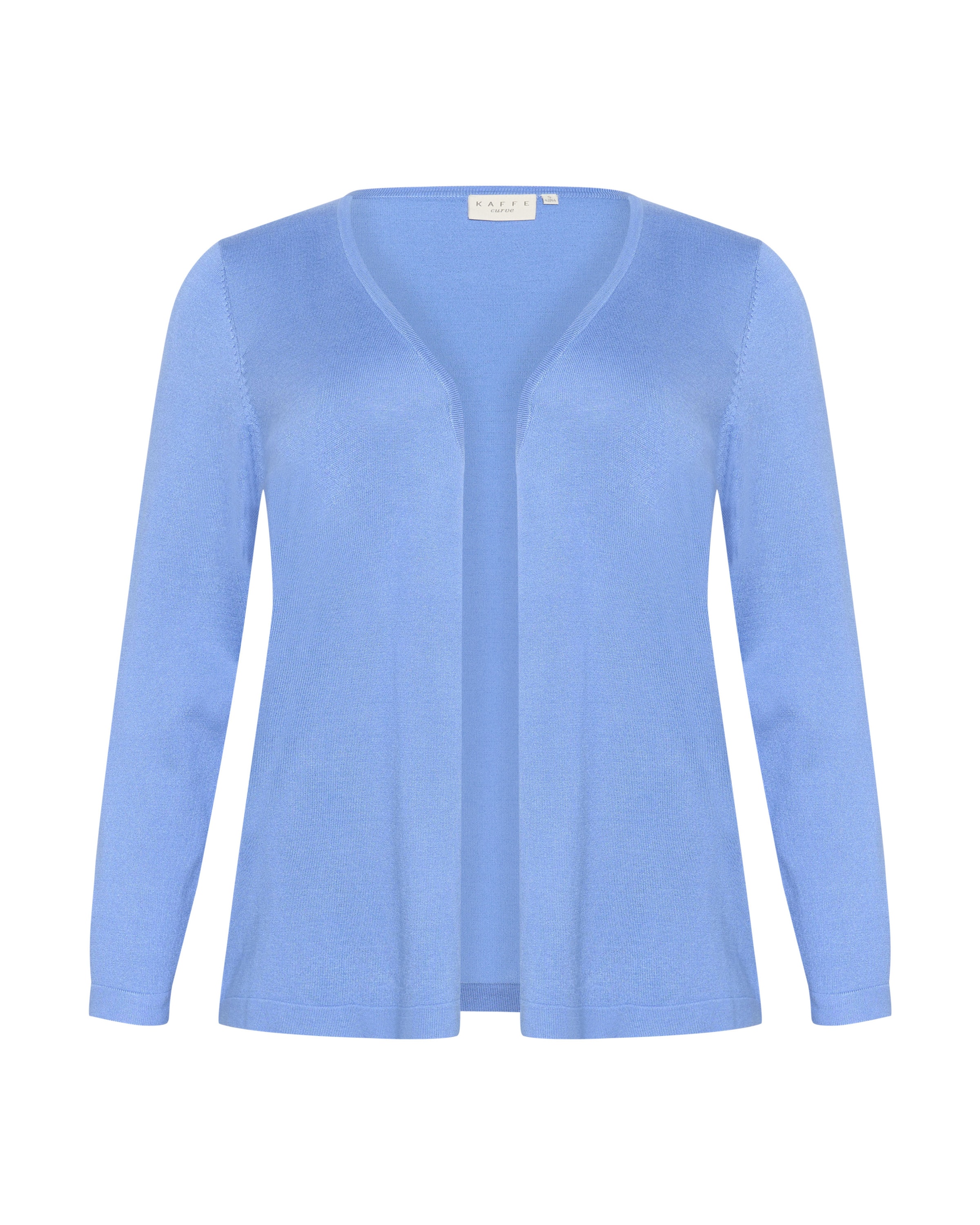KAFFE CURVE - Cárdigan 'KC Farsia' en azul: frente