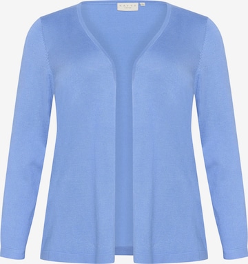 KAFFE CURVE - Cárdigan 'KC Farsia' en azul: frente