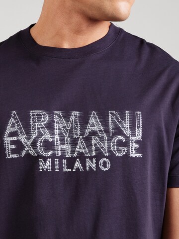 ARMANI EXCHANGE Shirt in Blue