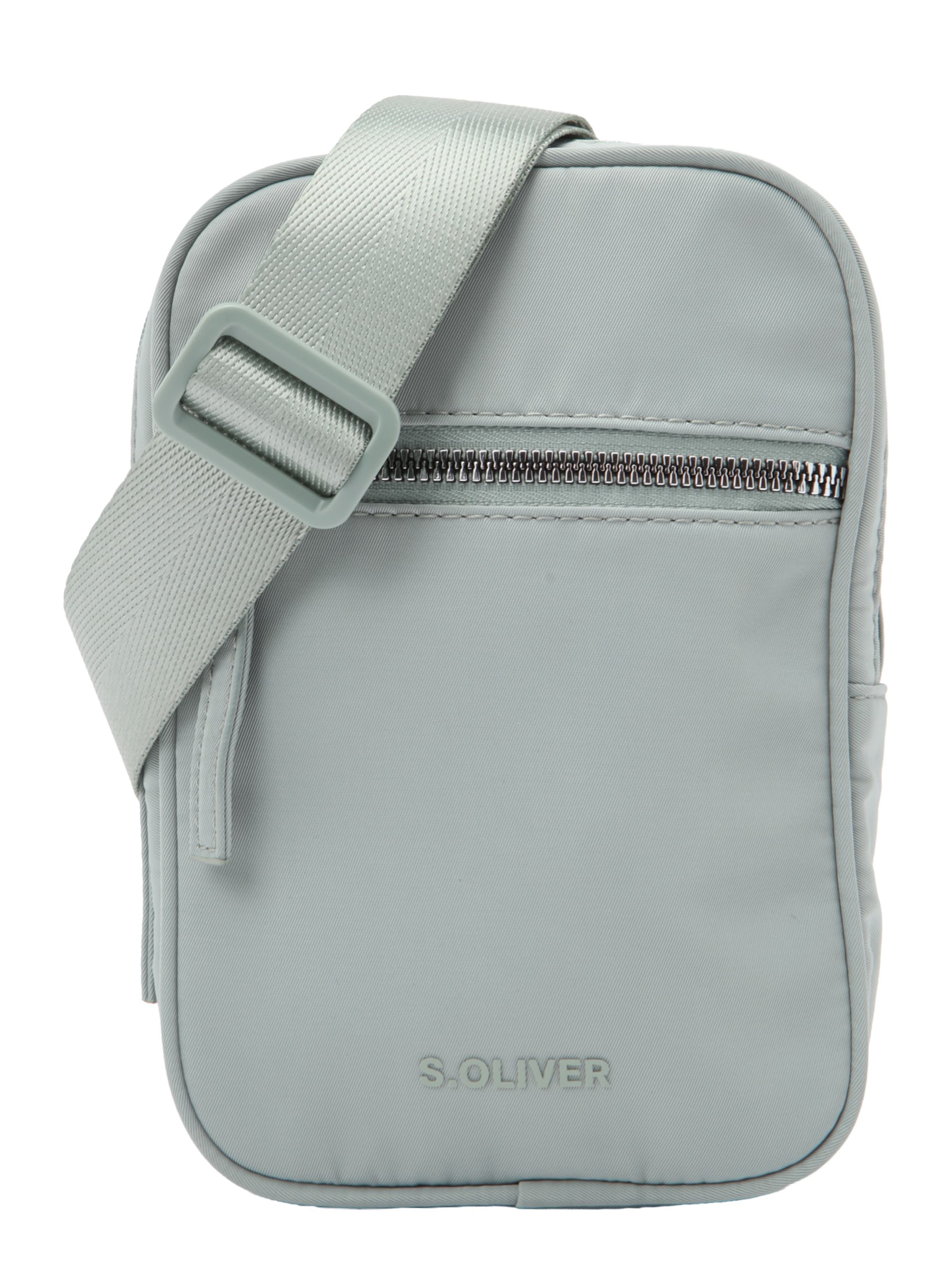 Geantă de umăr de la s.Oliver pe gri: față