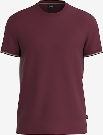 BOSS T-Shirt ' Thompson ' in Rot: Vorderseite