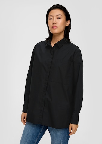 s.Oliver Blouse in Black: front