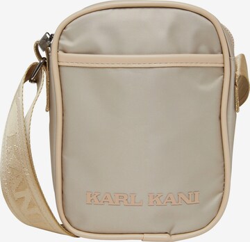 Borsa a tracolla 'Retro' di Karl Kani in beige: frontale