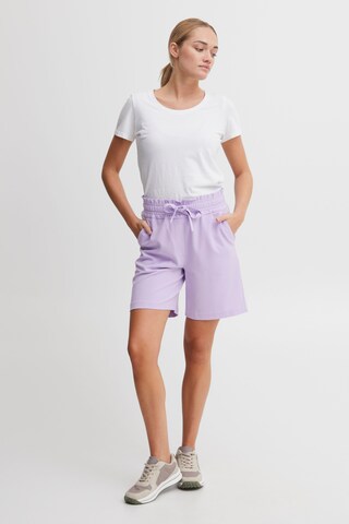 Regular Pantalon 'Daniella' Oxmo en violet
