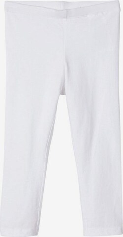 NAME IT Slimfit Leggings in Wit: voorkant