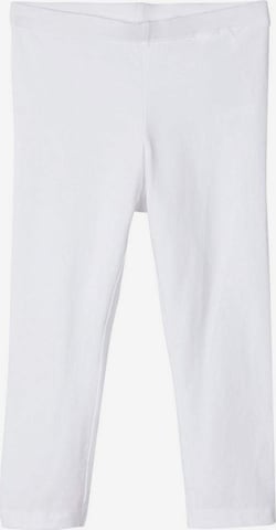 Coupe slim Leggings NAME IT en blanc : devant