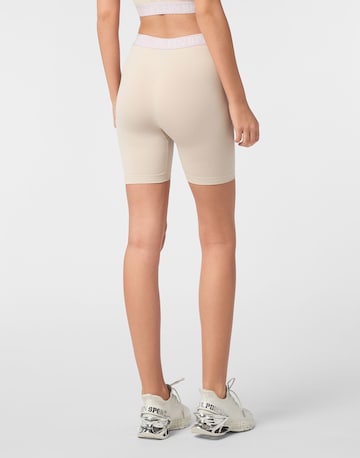 Plein Sport Skinny Sportshorts in Grau