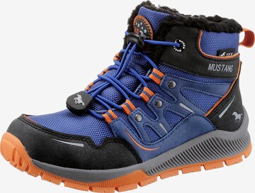 MUSTANG Snow Boots in Blue: front