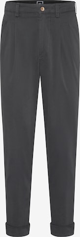 Effilé Pantalon chino MMXGERMANY en gris : devant