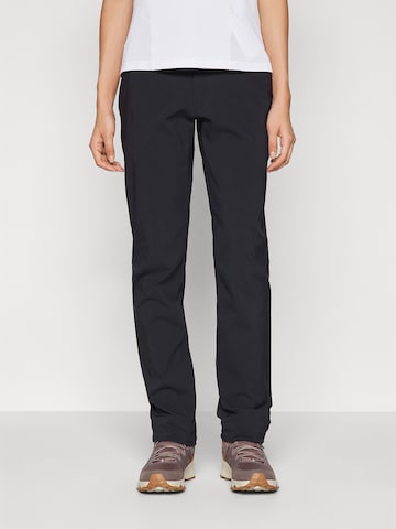 COLUMBIAregular Hlače za vanjske uvjete 'Back Beauty 2.0' - crna boja: prednji dio