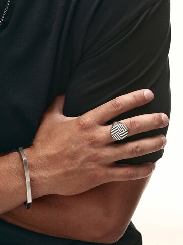 REYTEL - Pulsera 'KRAFT' en plata