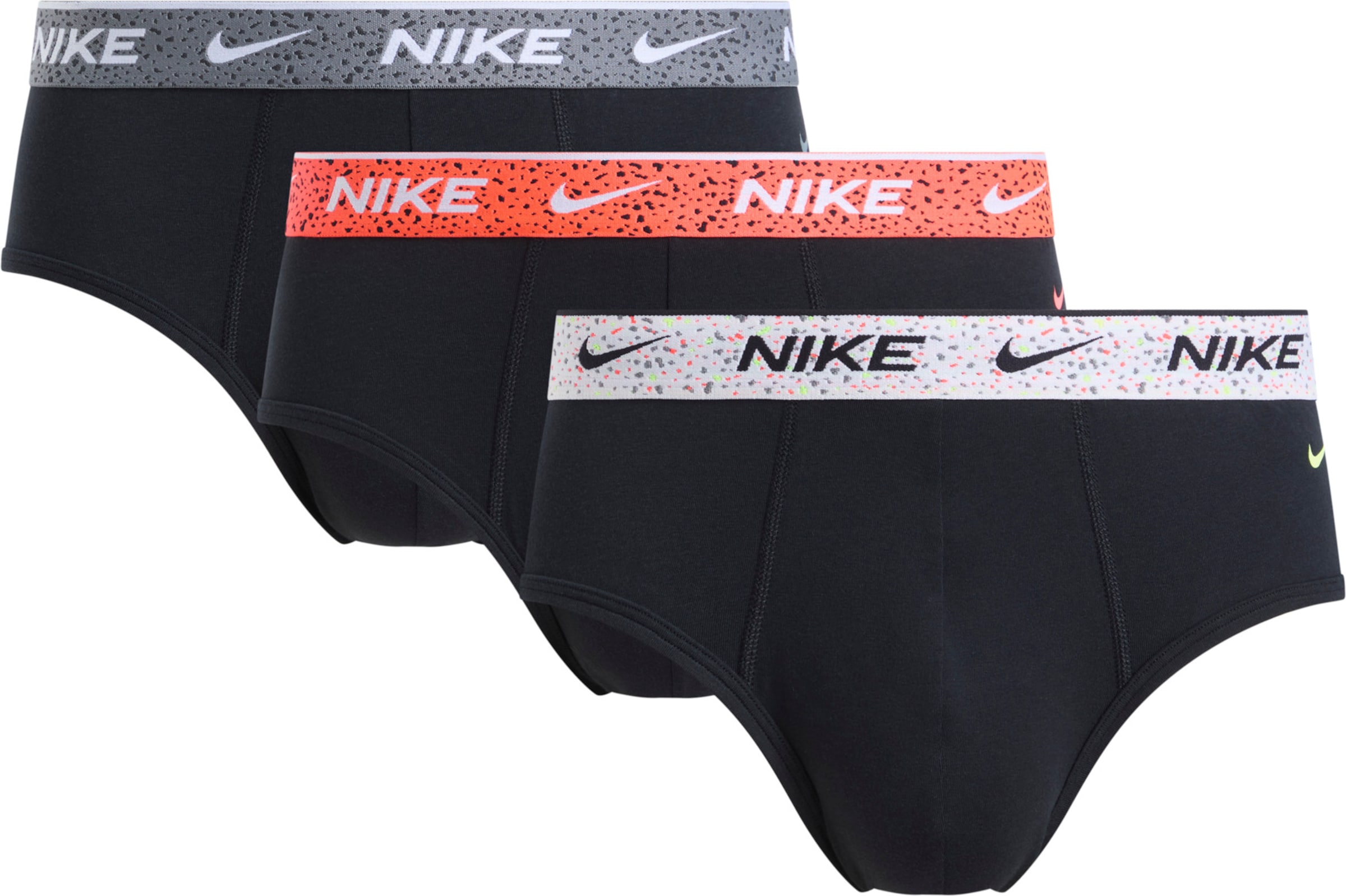 NIKE Underwear Slip in Schwarz: Vorderseite