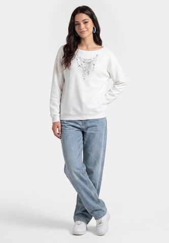 Sweat-shirt MYMO en blanc