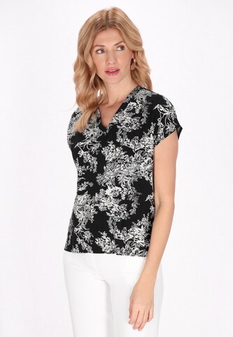 Usha Blouse in Black: front
