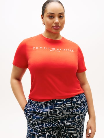 Tommy Hilfiger Curve Paita värissä oranssi: etupuoli