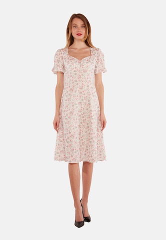 TOOche Summer dress in Beige: front