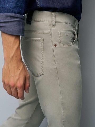 MEYER Slimfit Jeans 'M5' in Beige