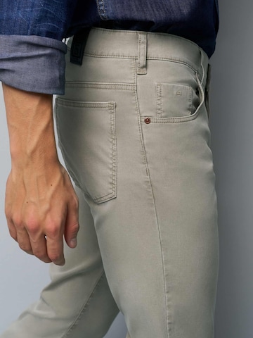 MEYER Slim fit Jeans 'M5' in Beige