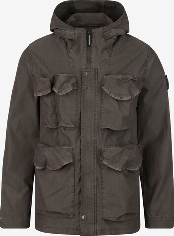 Weekend Offender Between-Season Jacket 'Cotoca' in Grey: front