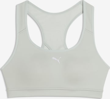 Bustier Soutien-gorge de sport PUMA en vert : devant
