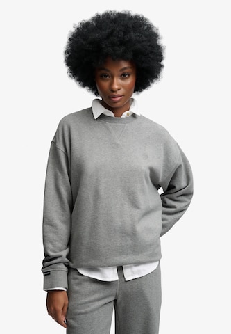 Sweat-shirt Superdry & Co en gris : devant