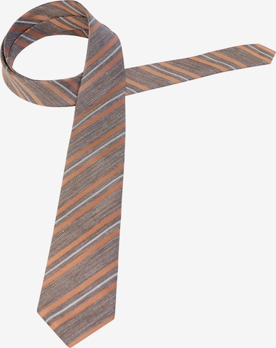 ETERNA Tie in Brown / Cognac / White, Item view