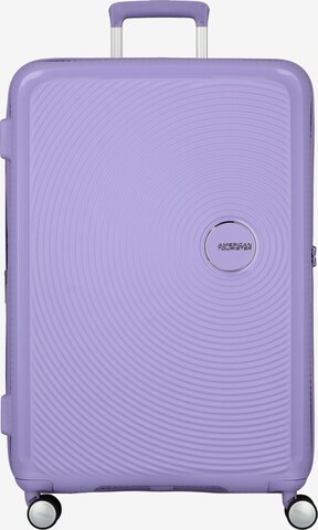 Valisette 'Soundbox' American Tourister en violet : devant