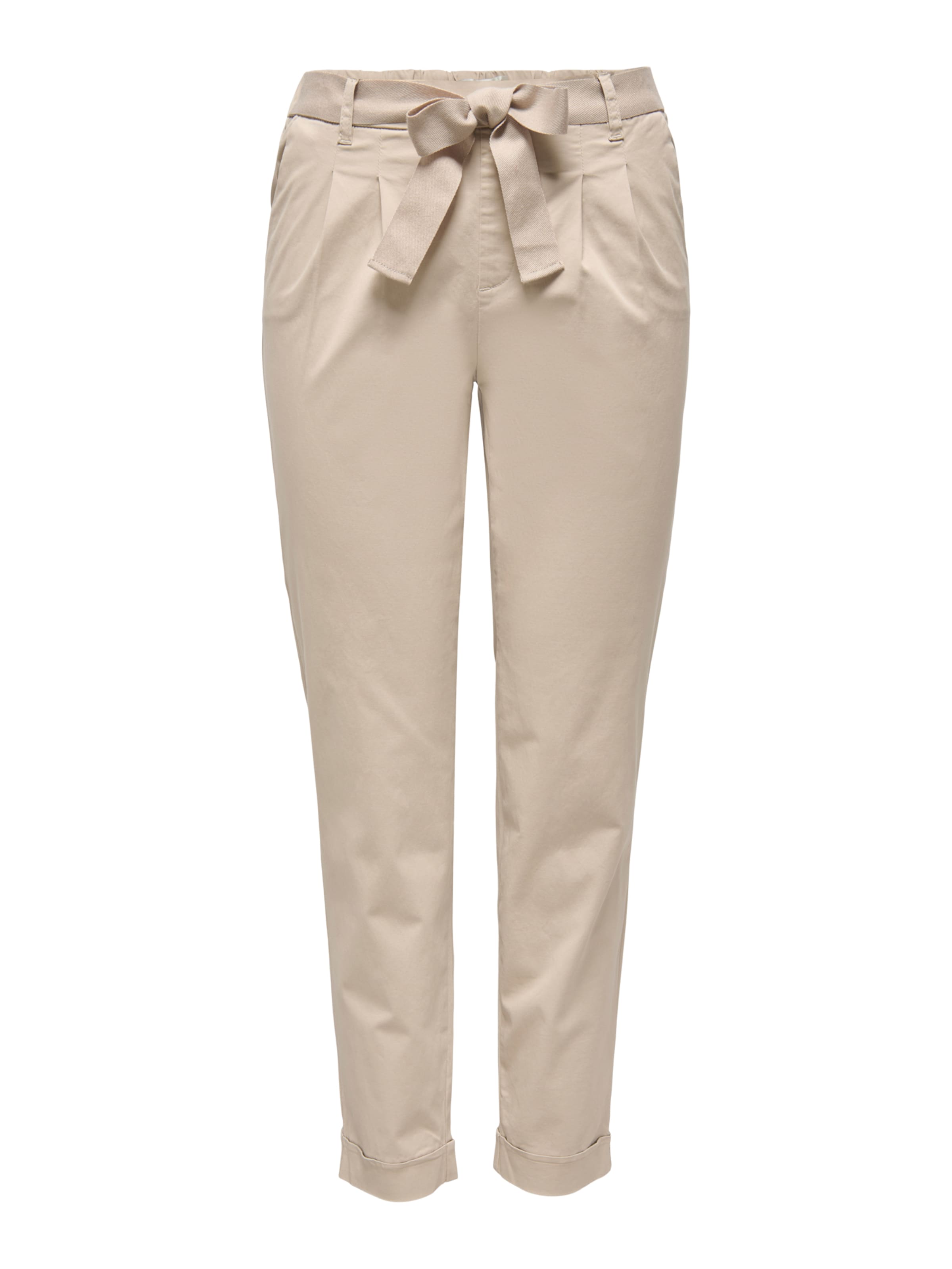 Only Petite Pantalon à pince 'ONLRITA-EVELYN' en sable, Vue avec produit