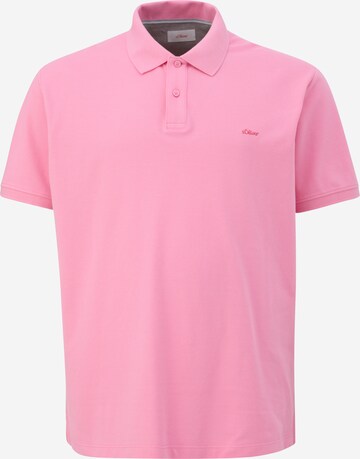 s.Oliver Red Label Big & Tall Shirt in Pink: front