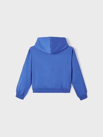 NAME IT Sweatshirt 'Happines' in Blau