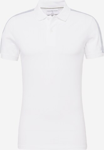 Calvin Klein Jeans Poloshirt in Weiß: predná strana