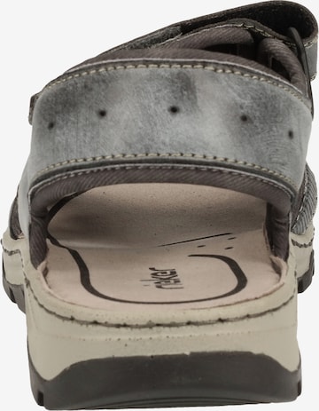Sandales de randonnée Rieker en gris