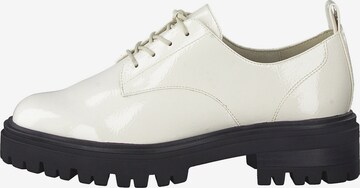 TAMARIS Lace-Up Shoes in Beige