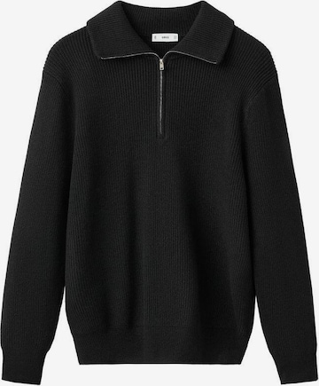 MANGO MAN Sweater 'Parkyd' in Black: front