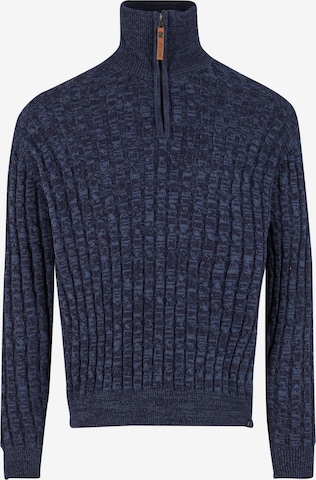 Pull-over 'Rufus' INDICODE JEANS en bleu : devant