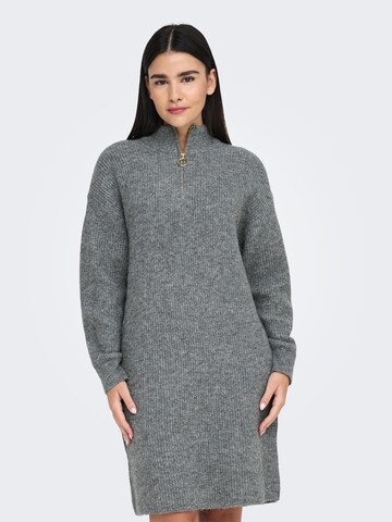ONLY Knit dress 'ONLTokyo' in Grey: front