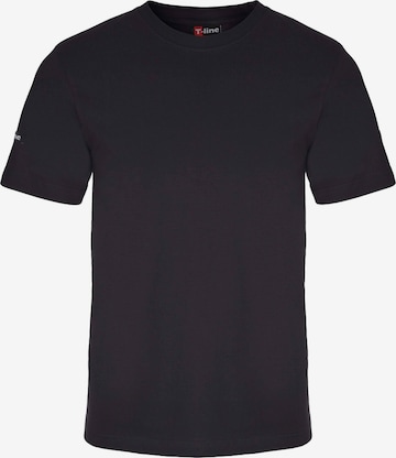 Henderson - Camiseta 'Leichtes Baumwoll-T-Shirt mit Rundhals, T-Line S' en gris: frente