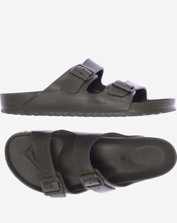 BIRKENSTOCK Sandals & Slippers in 46 in Green: front