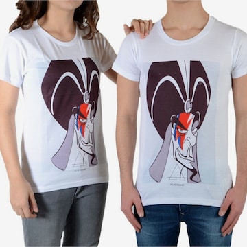 Maglietta di ELEVEN PARIS in bianco: frontale