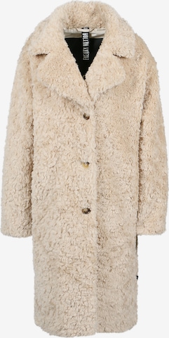 FREAKY NATION Pitkä talvitakki värissä ruskea: etupuoli