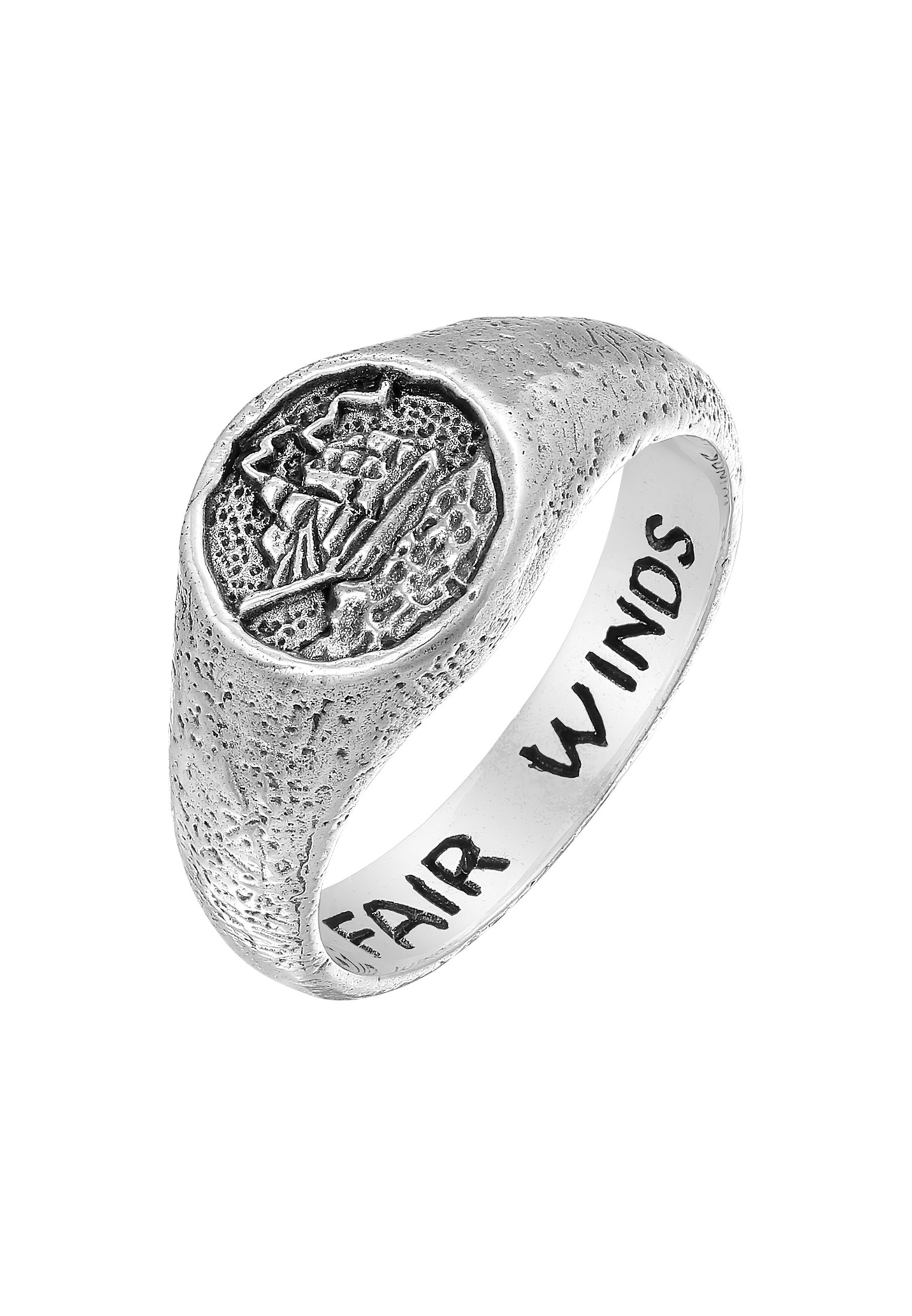 Bague Haze&Glory en argent : devant