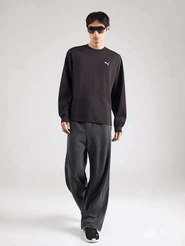 PUMA Спортивный свитшот 'ESS ELEVATED' в Черный