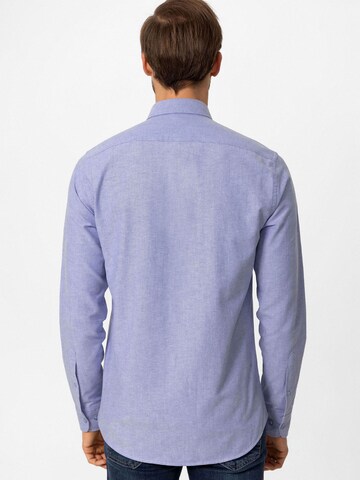 Coupe regular Chemise Dandalo en bleu