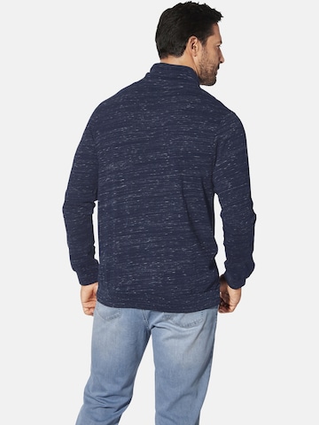 Jan Vanderstorm Sweatshirt 'Kervik' in Blue