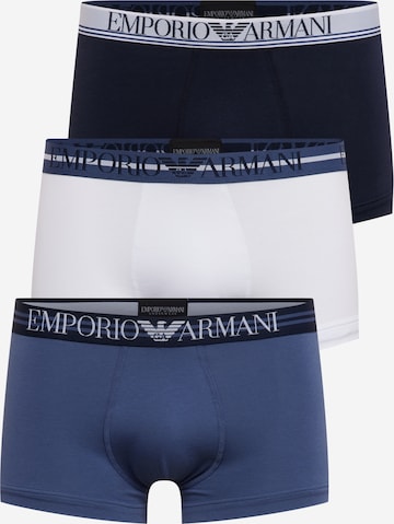 Emporio Armani Boxershorts in Blauw: voorkant