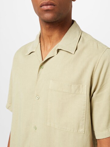 NN07 Regularny krój Koszula 'Julio' w kolorze zielony