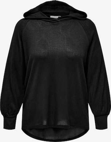 ONLY Carmakoma Sweatshirt in Black: front